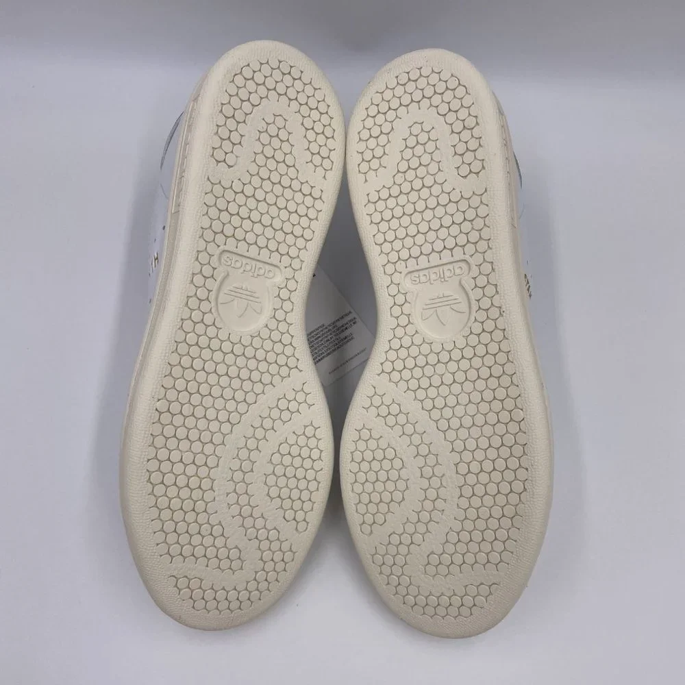 Adidas Stan Smith White / Green Womens Shoes - Picture 6 of 8
